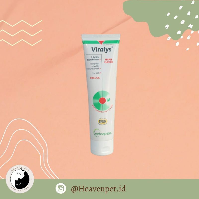 VIRALYS GEL - supplement untuk kucing