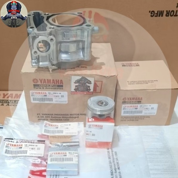 BLOK SEHER SET PISTON KIT R15 V3 R 15 V3 VIXION R ASLI ORI YAMAHA BK6 WB016 00 KRDE02
