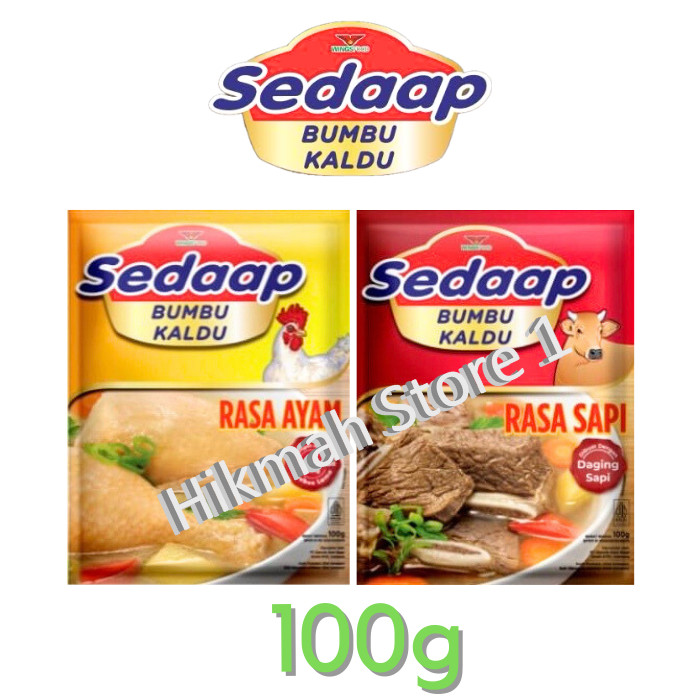 

Sedaap Bumbu Kaldu Ayam / Penyedap Rasa Ayam 100g
