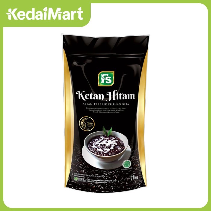 

NEW SALE!~ [Terlaris] FS Beras Ketan Hitam 1 Kg