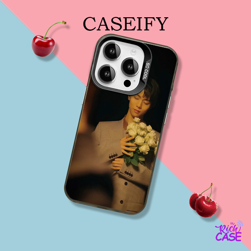 Casing Yuzuru Hanyu bouquet pattern For IPHONE 7 8 11 12 13 14 15 pro max plus XR XS