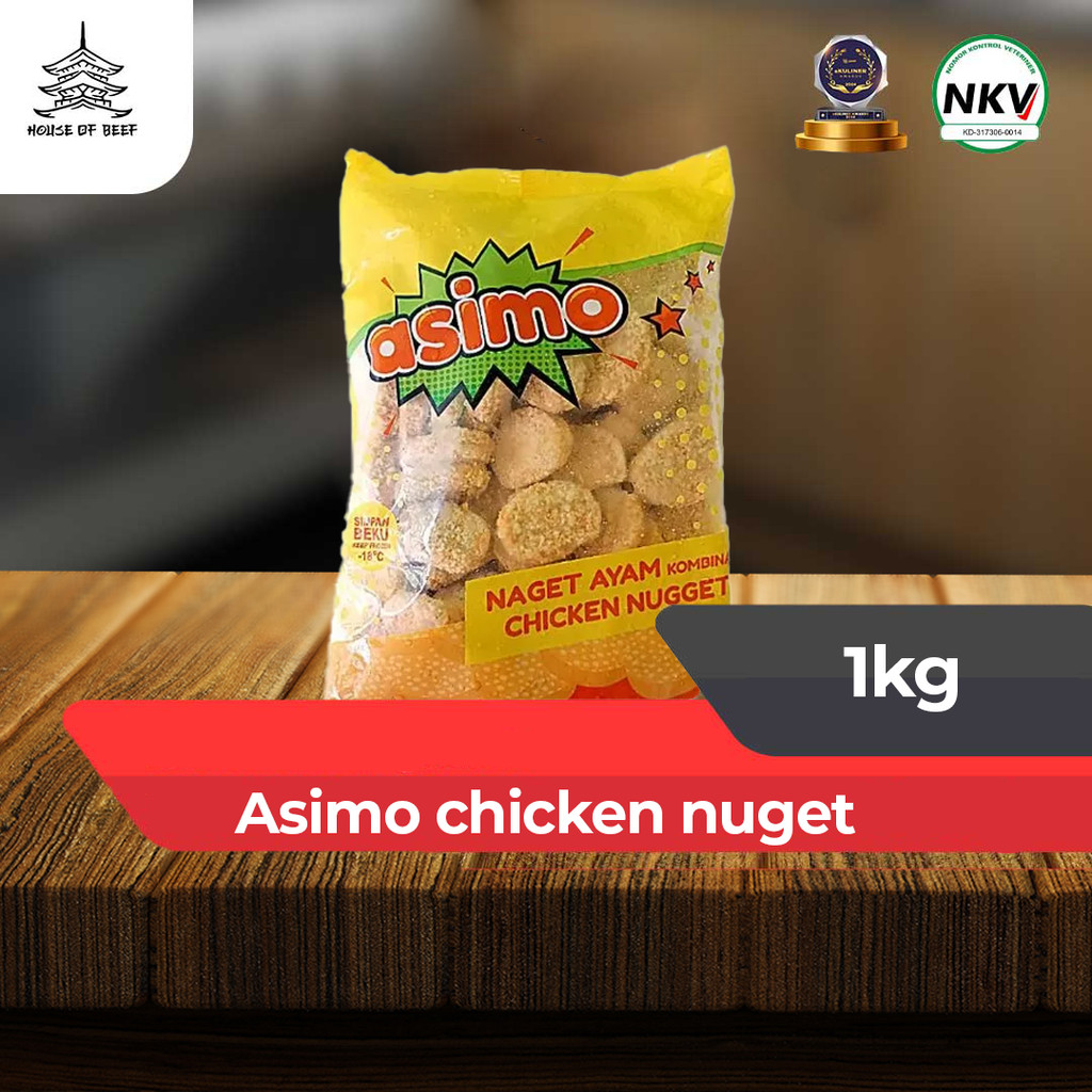 

Asimo chicken nuget 1kg