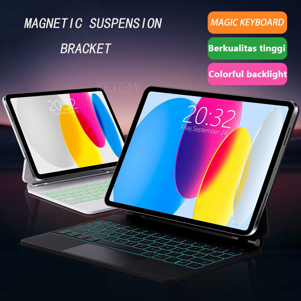 NEW IPad Magic Keyboard Floating Cantilever Keyboard Case Wireless Bluetooth Keyboard For IPad Air 4