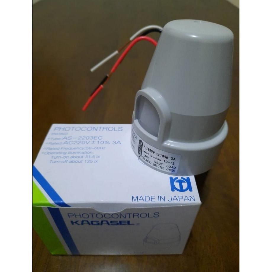 

Photocell Fotocell Fotoswitch Sensor Cahaya KAGASEL AS-2203EC 3a