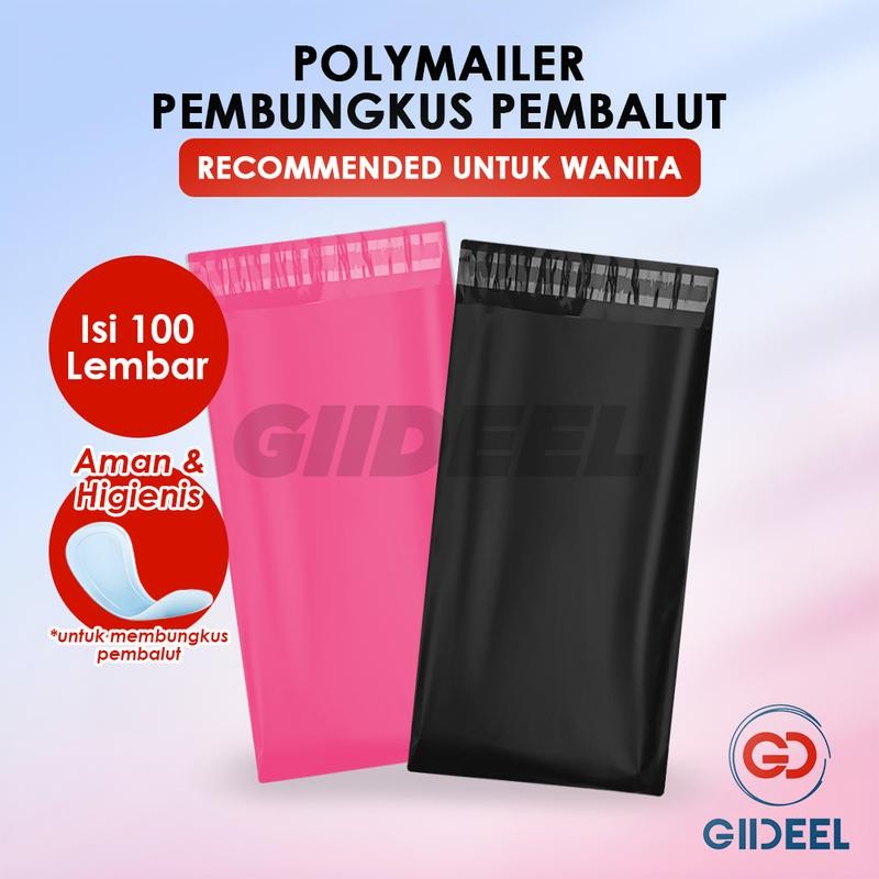 

GIIDEEL PLASTIK PACKING PEMBALUT & PAMPERS PREMIUM 60 MICRON & 40 MICRON UKURAN WARNA ISI 100 LEMBAR 100% BERKUALITAS UNTUK PACKING BARANG ONLINE SHOP DAN PEMBALUT ADA PEREKAT Hitam Waterproof