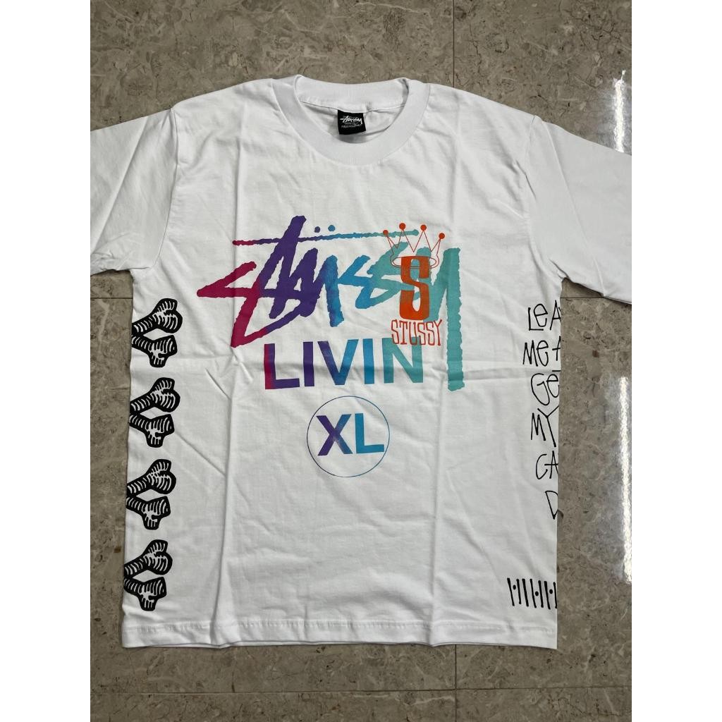 VINTAGE STUSSY LIVIN T-SHIRT