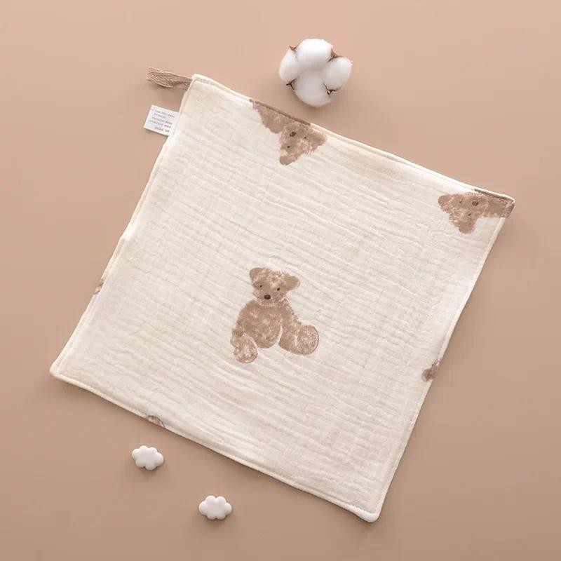 Soft Cotton Baby Towel Muslin Burp Cloths Newborn Baby Face Towel Gauze New Born Baby Care Stuff Fee