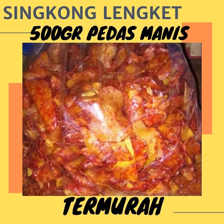 

Kripik Singkong Lengket Pedas Manis 500GR Termurah Cemilan Tradisional