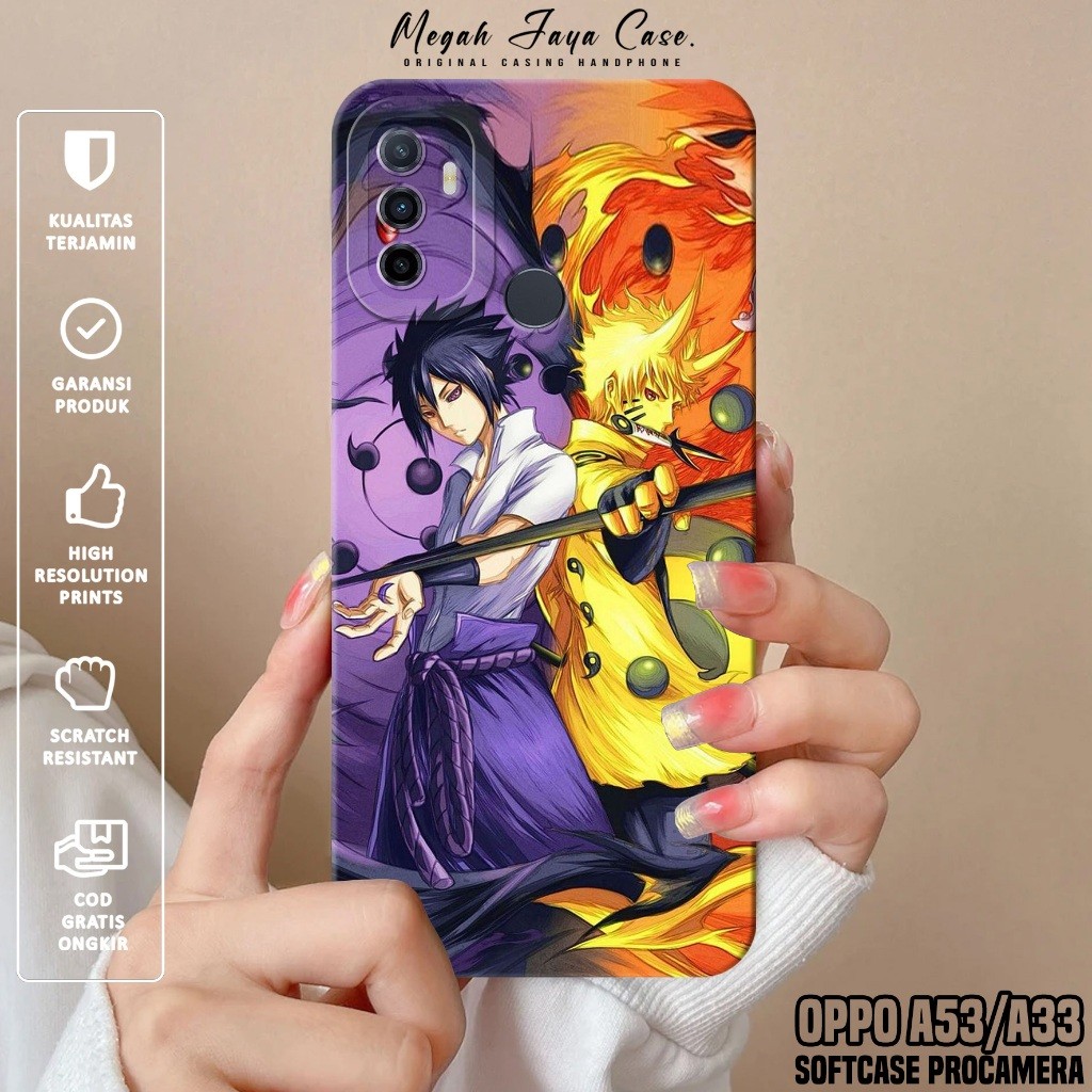 Case Oppo A53 / Oppo A33 - Softcase Hp Oppo A53 / Oppo A33 Motif Anime Nrt - Silikon Hp Oppo A53 - C
