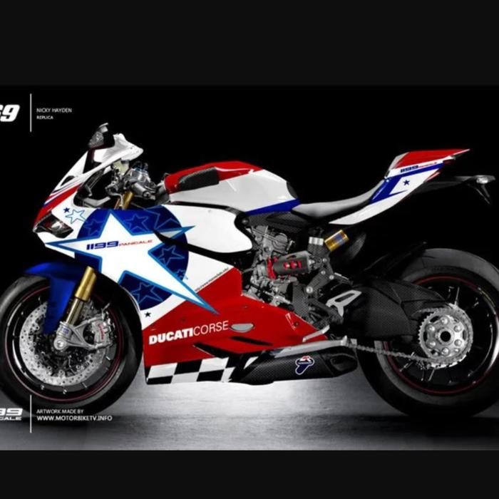 Full Body Motor Complete Fairing Ducati Panigale 1199 Captain America
