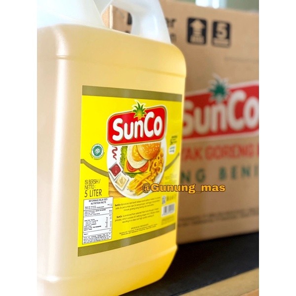 

Minyak Goreng Sunco 5 L Jerigen