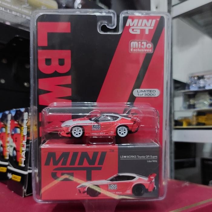 LP2155 Mini GT Skala 64 Toyota GR Supra Liqui Moli CHASE
