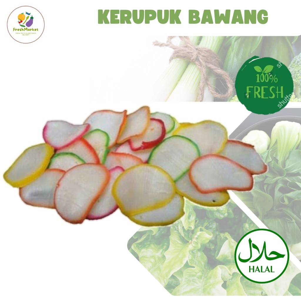 

Kerupuk Warna Warni Mentah 250 Gram Sayurinstant