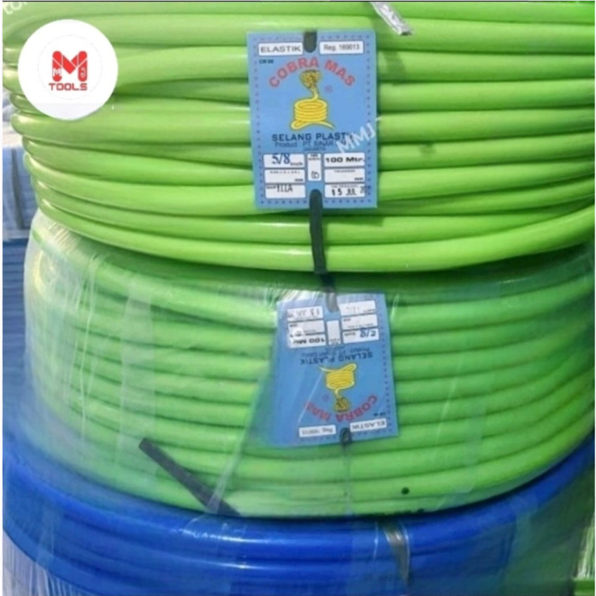 Selang Air COBRA MAS Elastis 5/8" Harga/roll- Selang Elastis COBRA MAS