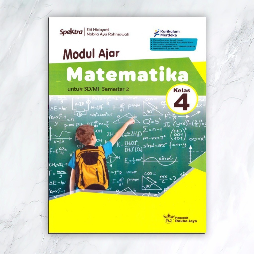 Spektra Modul Ajar Matematika untuk SDMI kelas 4 semester 2
