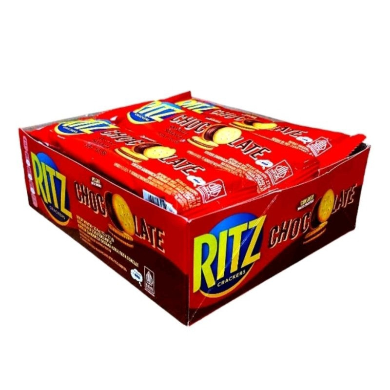

BISKUIT RITZ CRACKER LUP BOX 12 PCS X 27GR KEJU COKLAT CHEESE CHOCOLATE KREKERZ MONDELEZ DM
