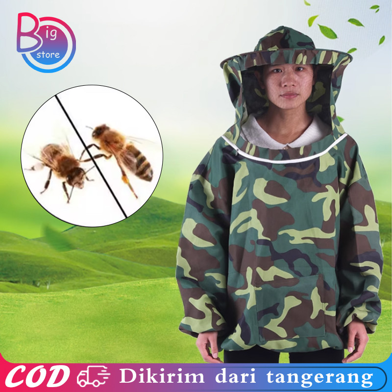 Baju Pengaman Lebah Madu Jaket Lebah Baju Panen Madu Lebah Baju Anti Lebah Topi Anti Lebah Madu