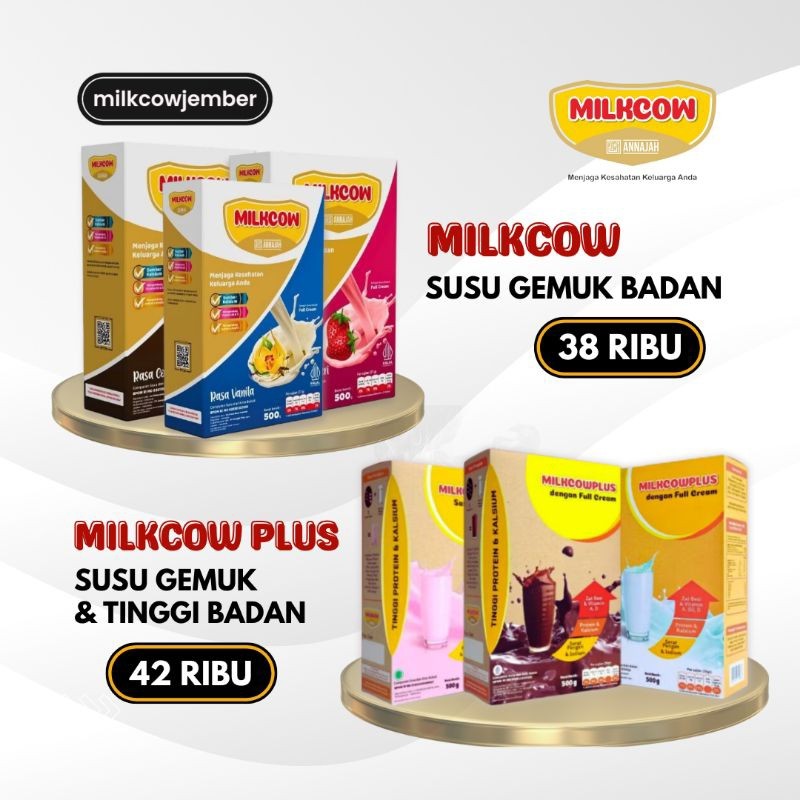 

Milkcow Susu Gemuk Penambah BB Anak dan Dewasa