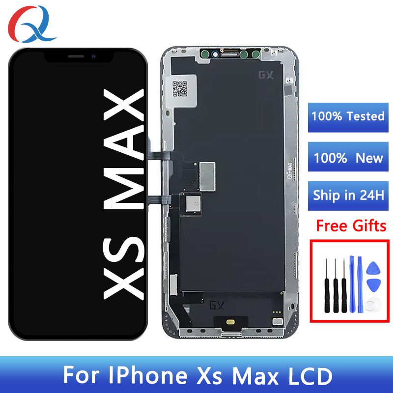 Original GX Pantalla for iphone xs max screen replacement gx hard oled for iphone xs max display for