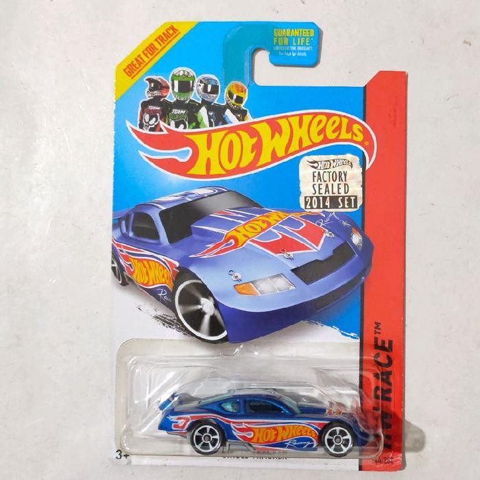 TR99 Hotwheels Hot Wheels Circle Tracker biru Factory Sealed 2014 HW Race