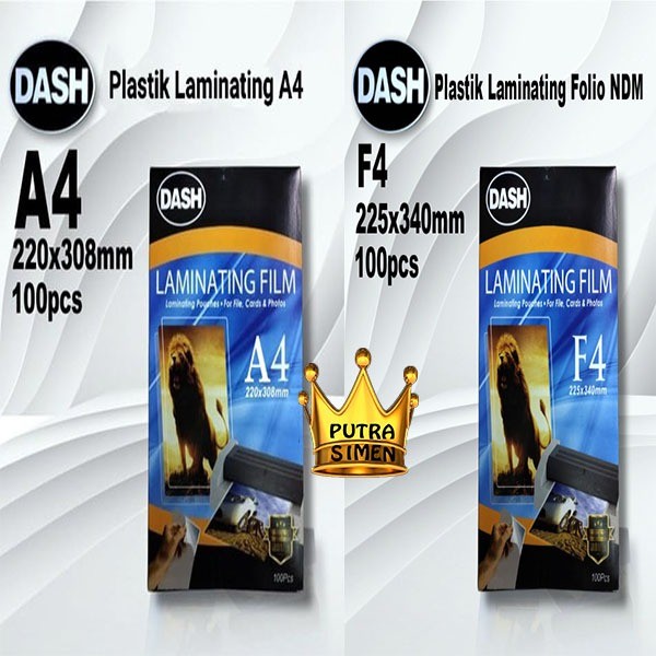 

PLASTIK LAMINATING FOLIO F4