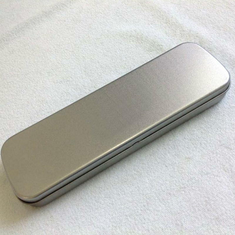 

1pcs Simple Metal Pencil Case For Kids School Supplies Stationery Boxes Pencil Storage Supplies Tool