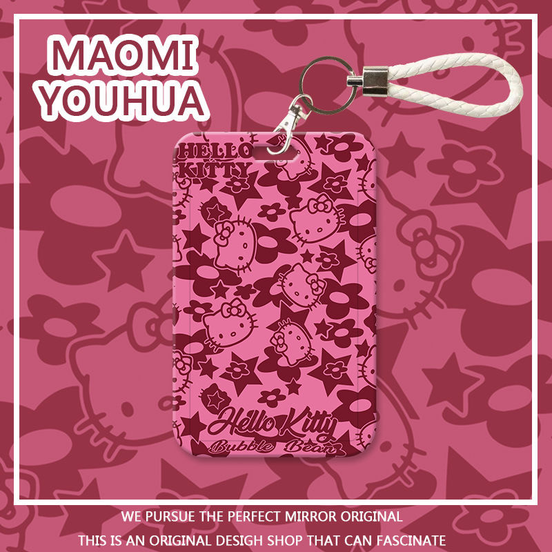 

ID CARD HOLDER, Tempat Kartu Hello Kitty Kartun Kawaii, Cocok untuk Kantor/Sekolah, Tempat Kartu Pelajar/Tempat Kartu Transportasi, Tempat Kartu Kontrol Akses, Tempat Kartu ID, Flazz, Kartu Kredit Elektronik, Uang Elektronik, Tanpa Pengait.