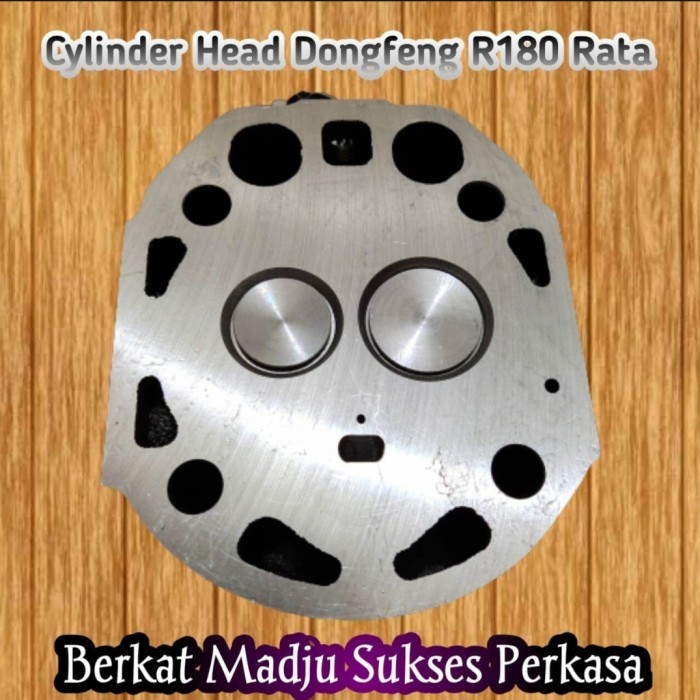 R180 RATA CYLINDER HEAD DEKSEL KOMPLIT MESIN DIESEL 8PK 8HP DONG FENG