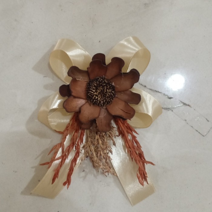 Bunga Hiasan kering Hantaran Rustic/Bunga Hiasan Seserahan