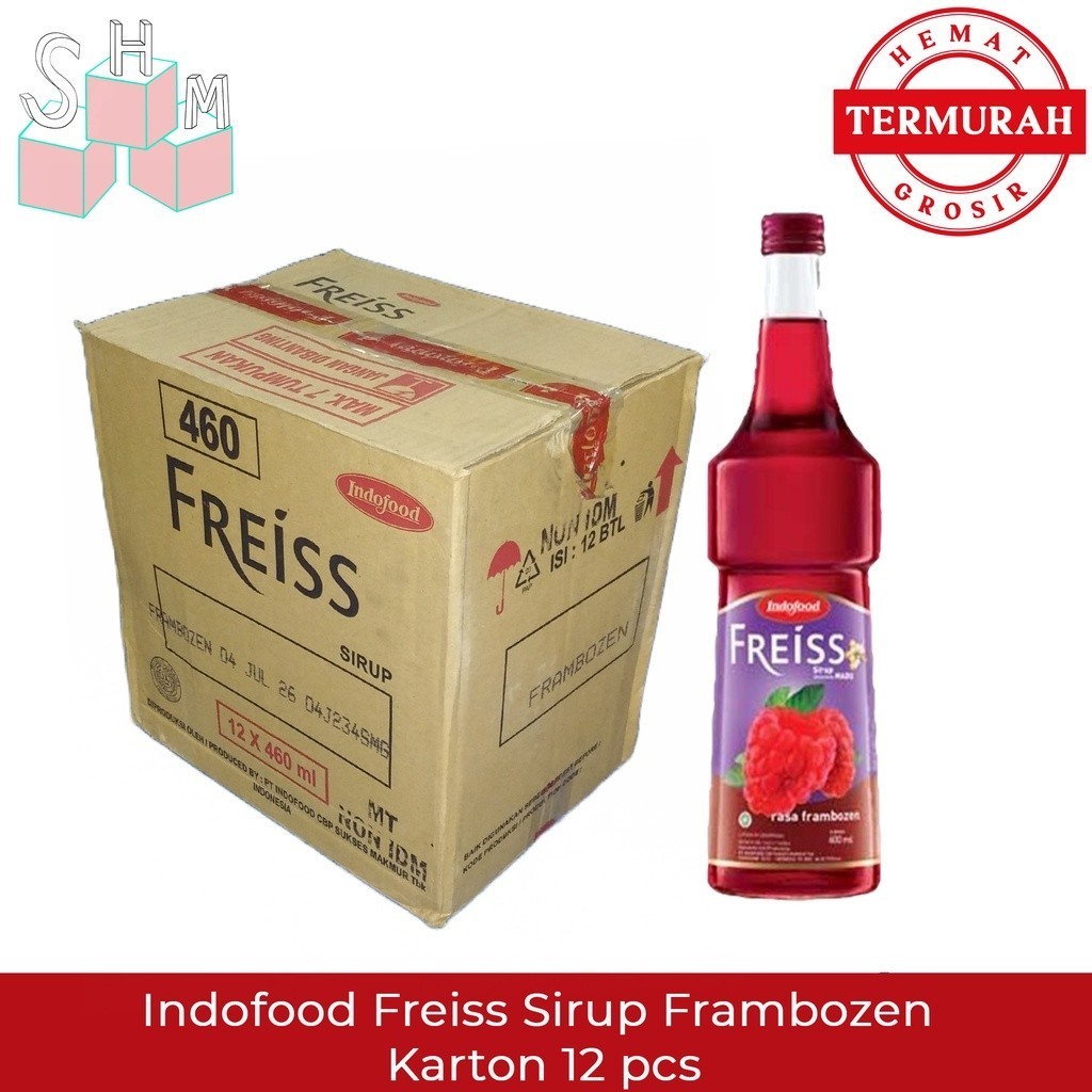

INDOFOOD FREISS SIRUP FRAMBOZEN - 1 Karton 12 pcs