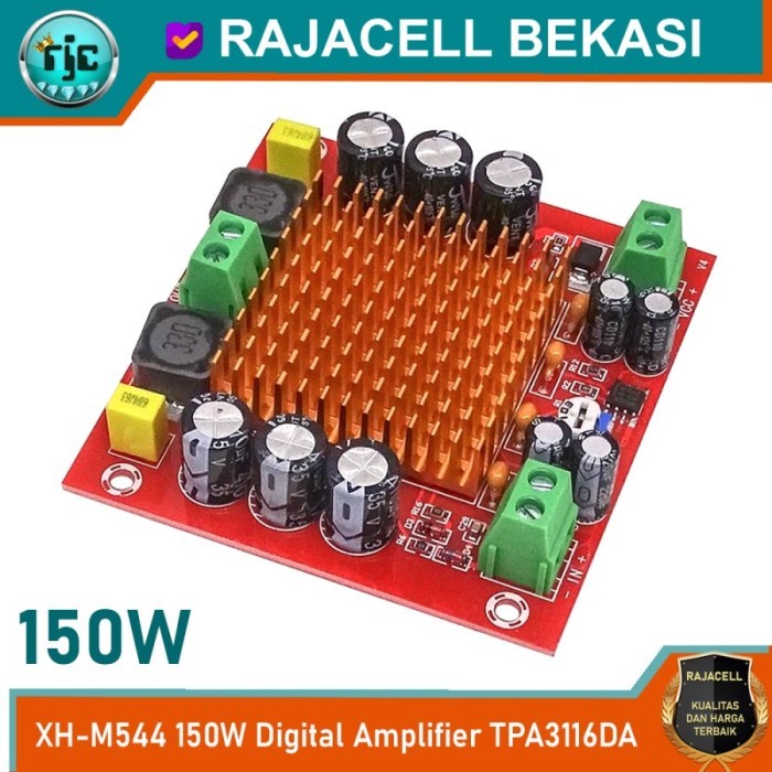 AMD99 XH-M544 TPA3116DA Digital Audio Amplifier Class-D Single 150watt Ampli