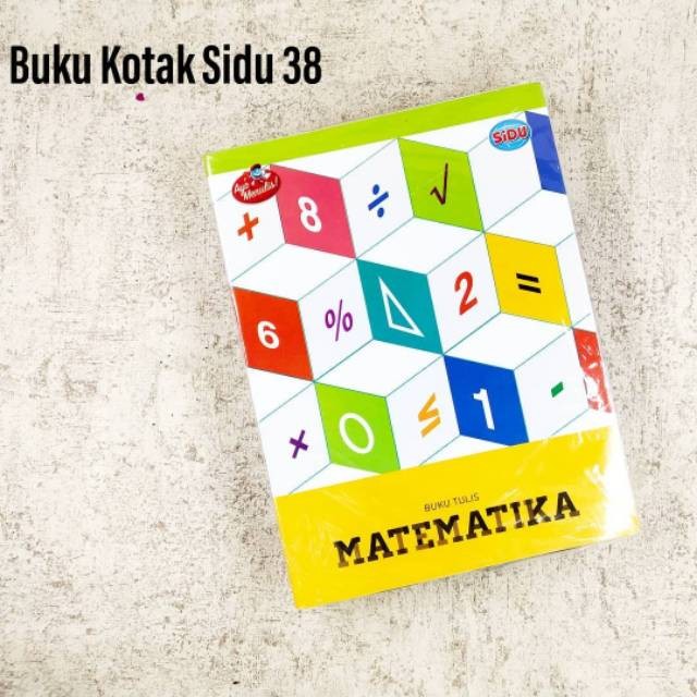 

(SN.ATK) (PAK) BUKU KOTAK KECIL SIDU 38 LEMBAR ISI 10PCS