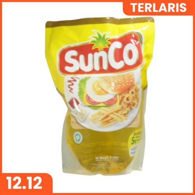 

SUNCO MINYAK GORENG REFIL 2000ML 12.12 promo