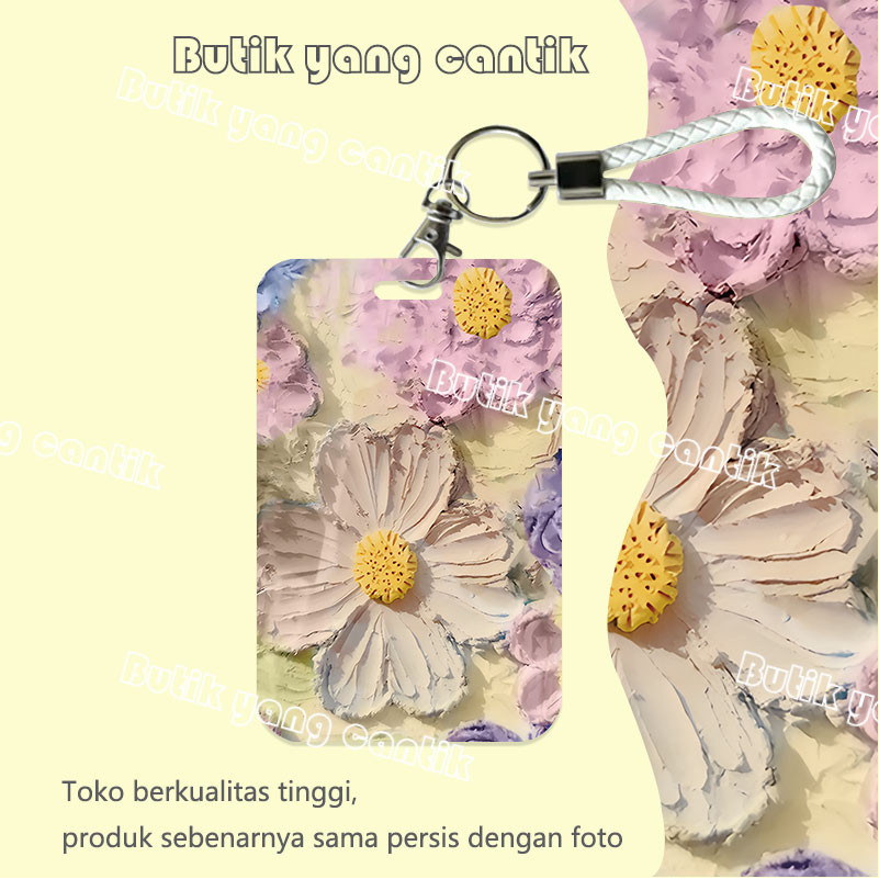 

ID CARD HOLDER,Tempat Kartu Bunga Modis dan Cantik, Cocok untuk Kantor/Sekolah, Kartu Pelajar/Kartu Transportasi, Kartu Akses, Kartu Identitas, Flazz, Kartu Kredit Elektronik dan Uang Elektronik.