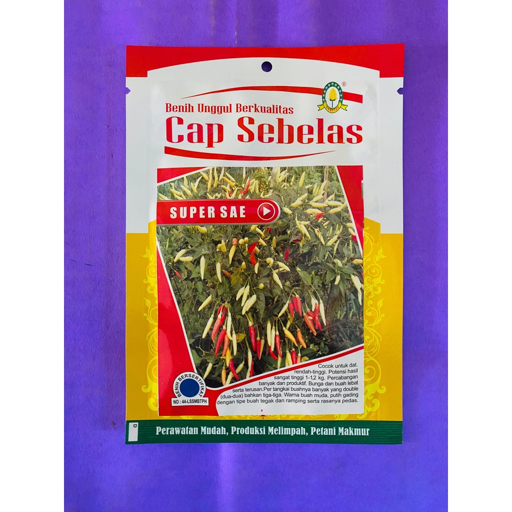 Benih Cabe Cabai Rawit SUPER SAE dari Cap Sebelas