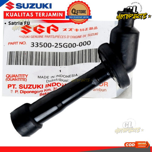 CL - Cangklong SATRIA FU Tutup busi Satria FU 150 plug cap cop dop Motor Kepala Busi sparepart spare