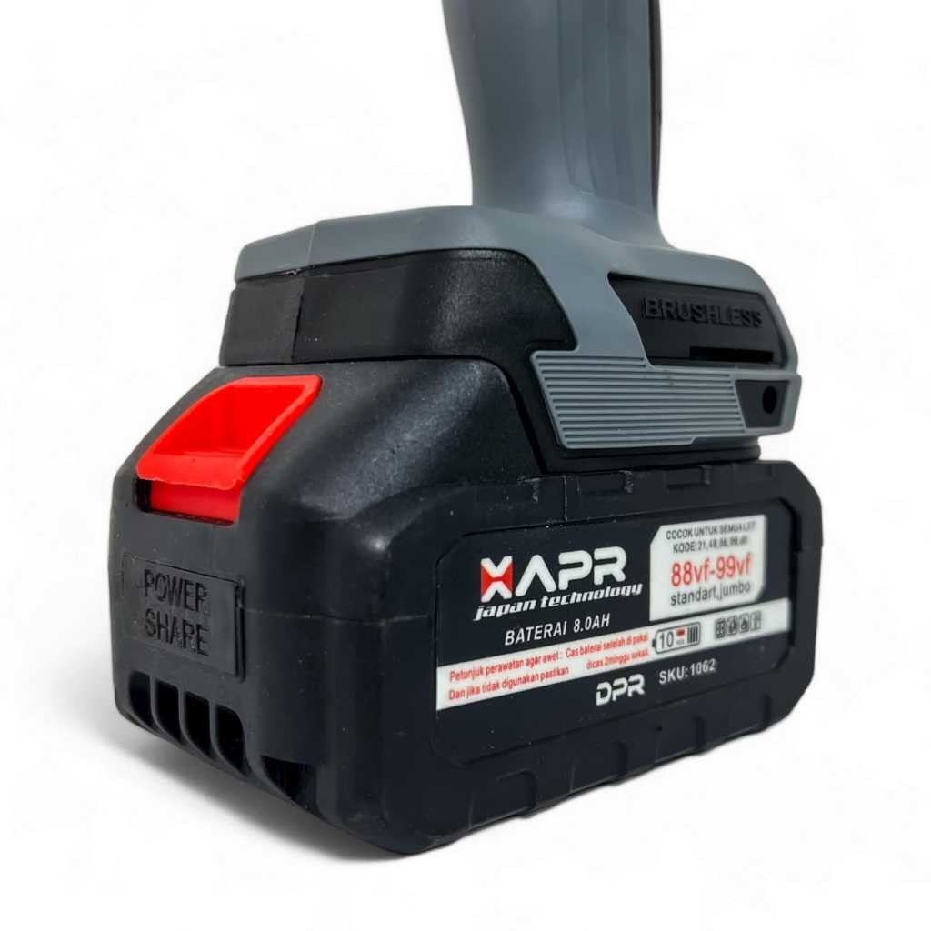Baterai impact bor APR jld LXT 1062 GTools Eropa 88V 10cell. 20ribu mah GARANSI RESMI 5 TAHUN