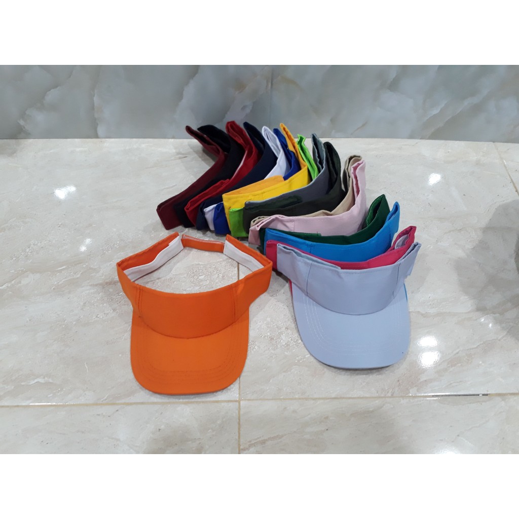 TOPI CADDY VISOR HAT GOLF SENAM ZUMBA OLAHRAGA TENIS POLOS PRIA WANITA DEWASA BISBOL CEWEK COWOK LAK