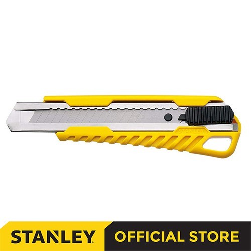 

Stanley Basic Snap Off Knife / Pisau Cutter 18mm STHT10276-8 - STHT10276 Only