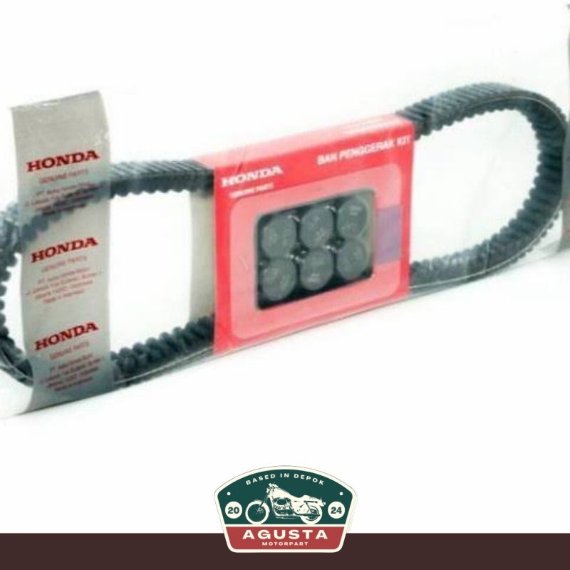 Vanbelt Assy Plus Roller Honda Genio Beat New Beat Deluxe Beat Street Scoopy New Motor Sparepart
