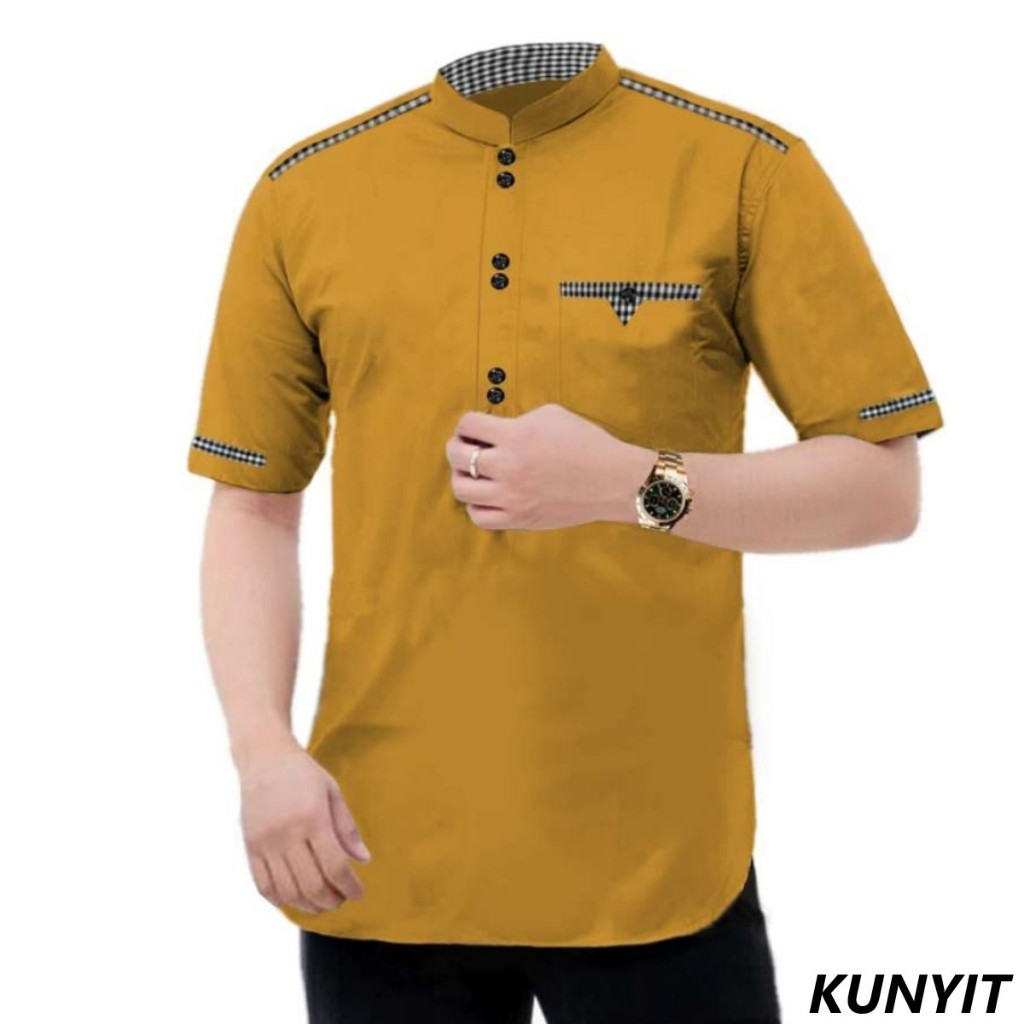 Baju Muslimin Koko Pria KOKO TOJIRO Bahan Toyobo Premium Berkualitas TERMURAH Baju Koko Premium JUMB