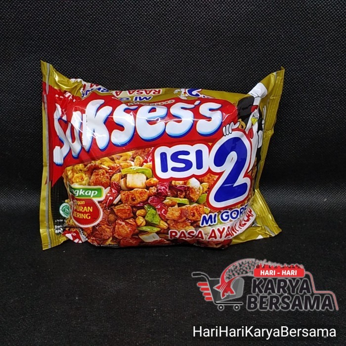 

MIE INSTANT SUKSES'S MIE GORENG ISI 2 AYAM KECAP 129GR