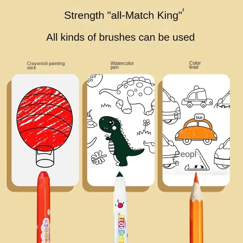 

ALHQSTR Dehaiyun Kertas Mewarnai Tempel Dinding Drawing Paper Roll 3M - HB30‼️COD‼️