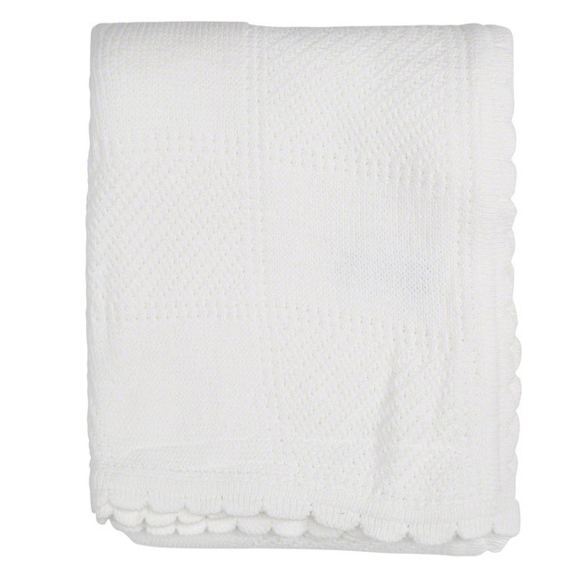 Babyshop Juniors Knitted Cellular Blanket