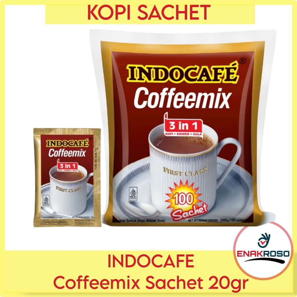 

Indocafe Coffeemix Sachet 20gr 5 pcs