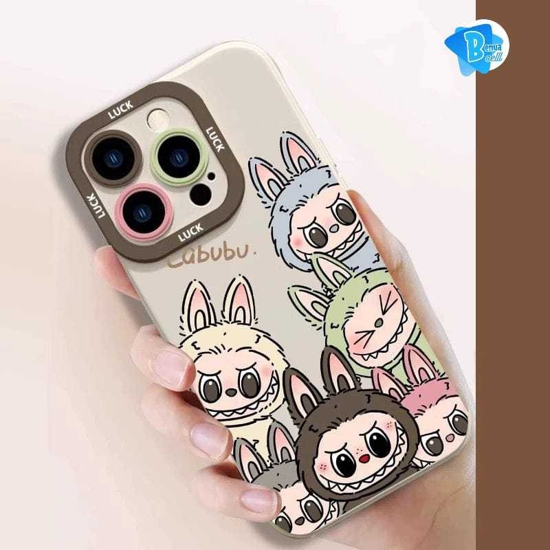 SS955 Silikon Case Labubu Monster Softcase Casing Hp FOR OPPO A83 A5 A9 2020 A76 A96 A3 PRO RENO 4 4