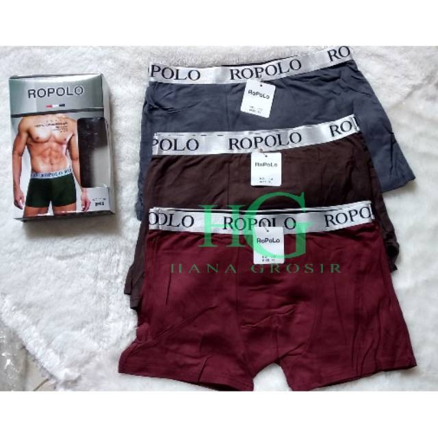 CELANA DALAM BOXER PRIA | CD BOXER MREK ROPOLO & BODASIDUN| CD BOXER HALUS