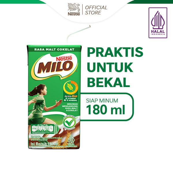 

MILO ACTIV-GO UHT Susu Coklat 180ml