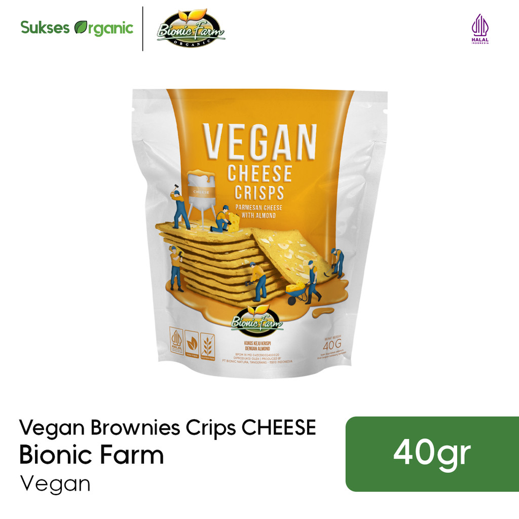 

Vegan Brownies Crips CHEESE Bionic Farm 40gr