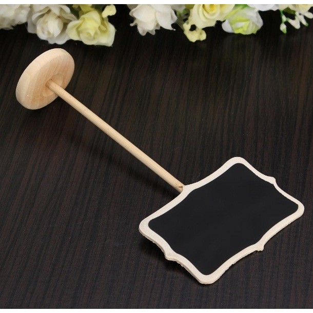 

Papan Tulis Mini Berdiri Motif Persegi Panjang